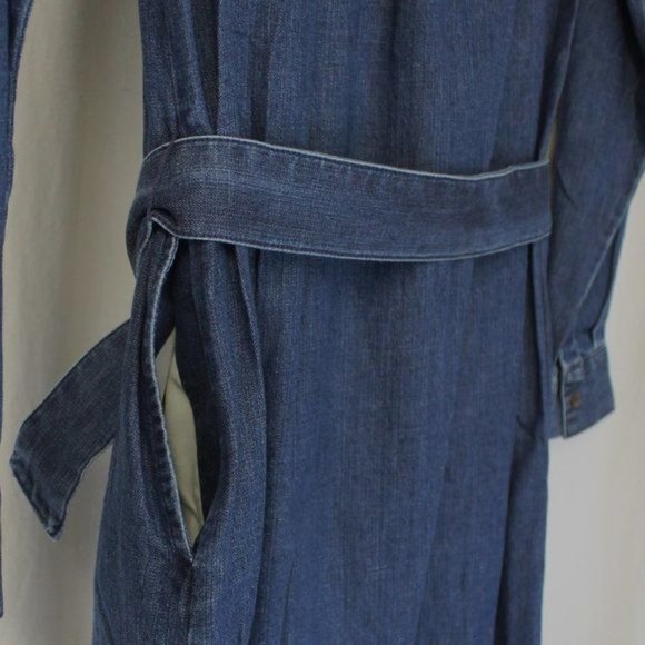 J Crew Factory Chambray Utility Shirtdress NWT, Size 4 - Picture 6 of 9